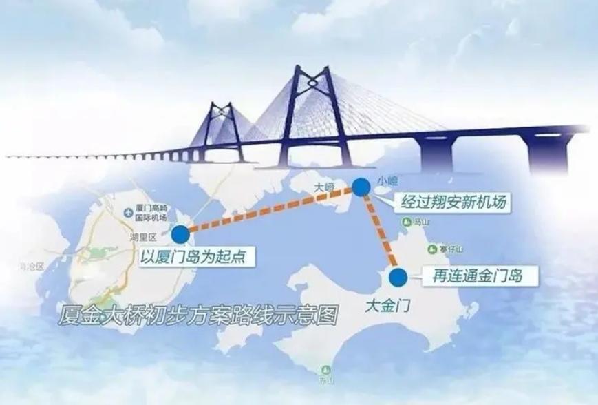 郑丽文让厦金大桥走入快车道，融合符合两岸的人心。厦门、金门，二个门要融合在一起。