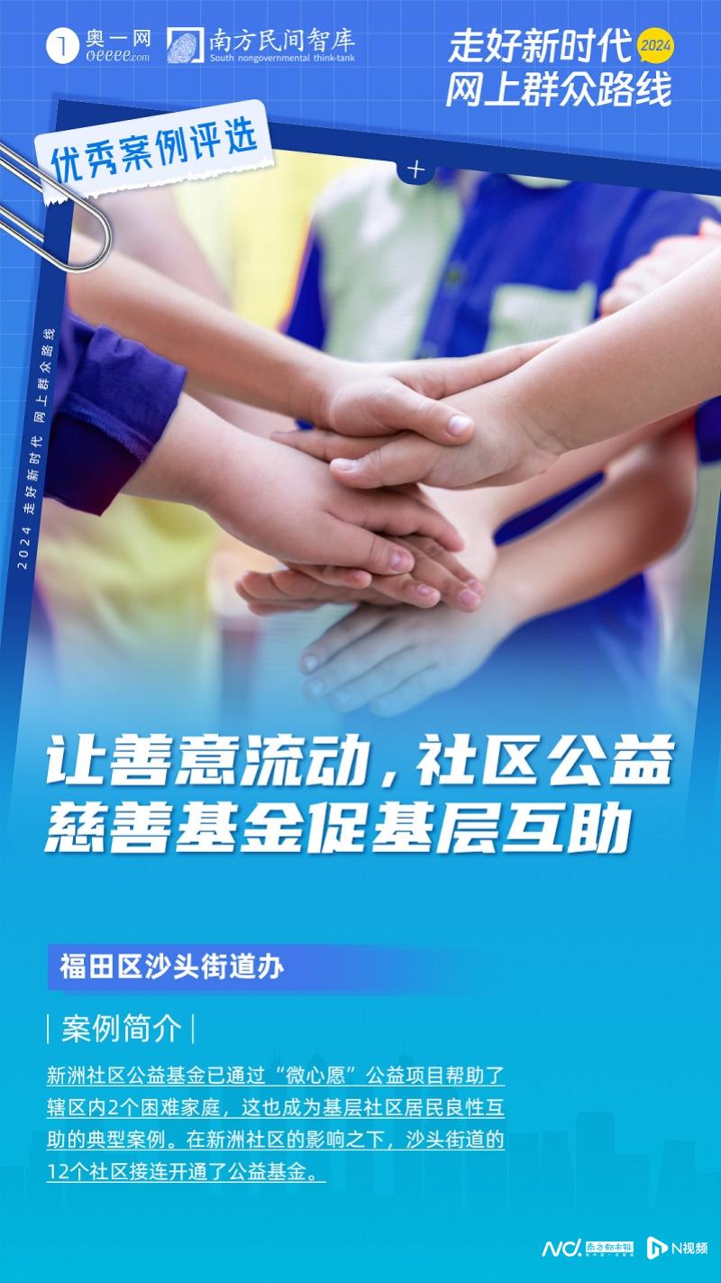 让善意流动, 社区公益慈善基金促基层互助
