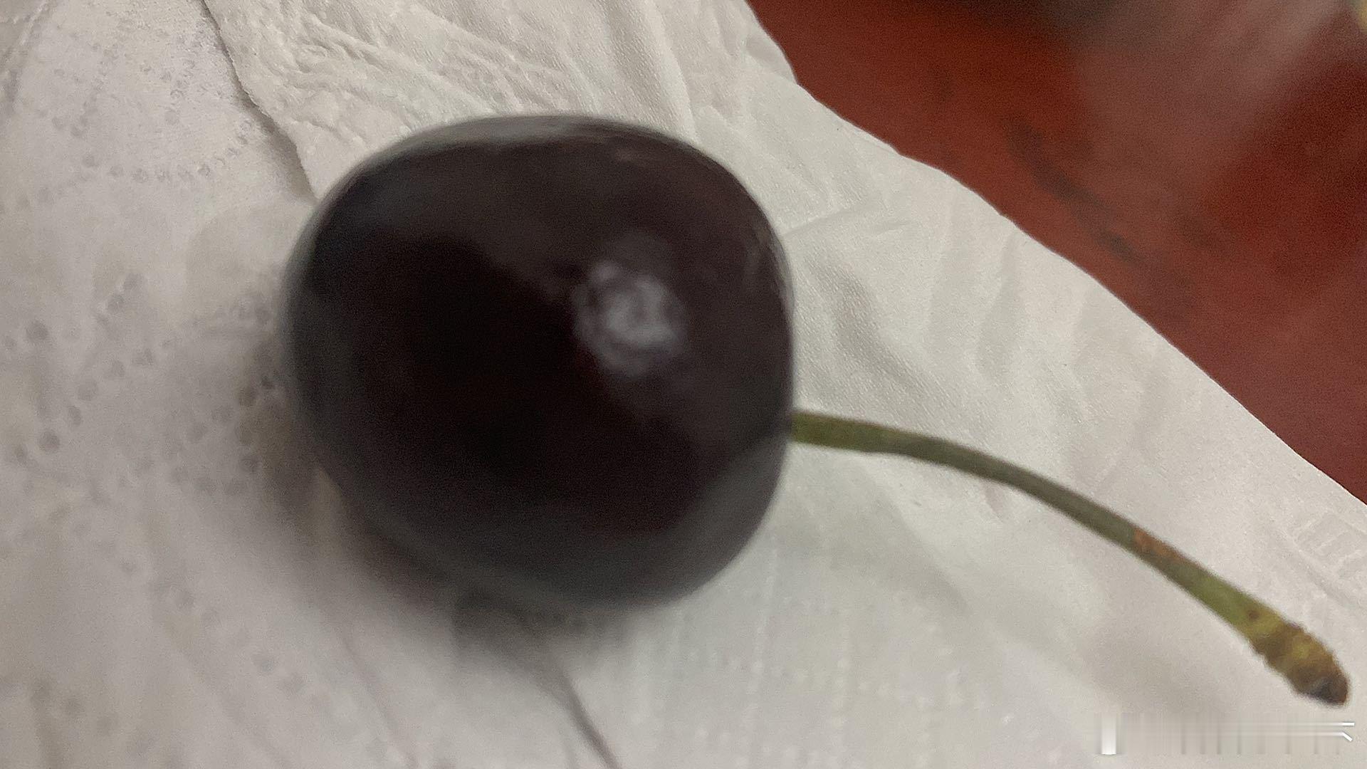 车厘子蛋白质高果然是真的据说10个有9个里面有幼🐛，荤素搭配，营养又健康医生称