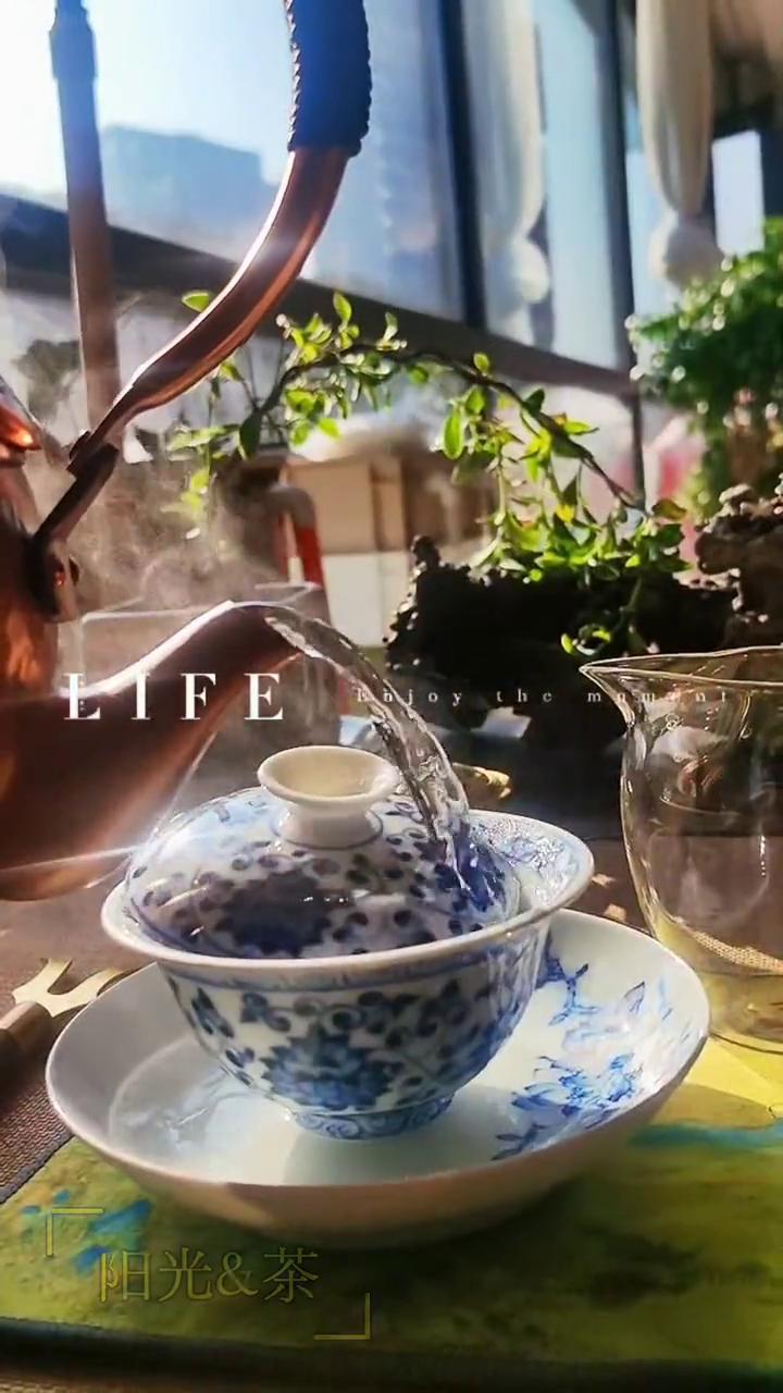 阳光&茶。
soJoy。