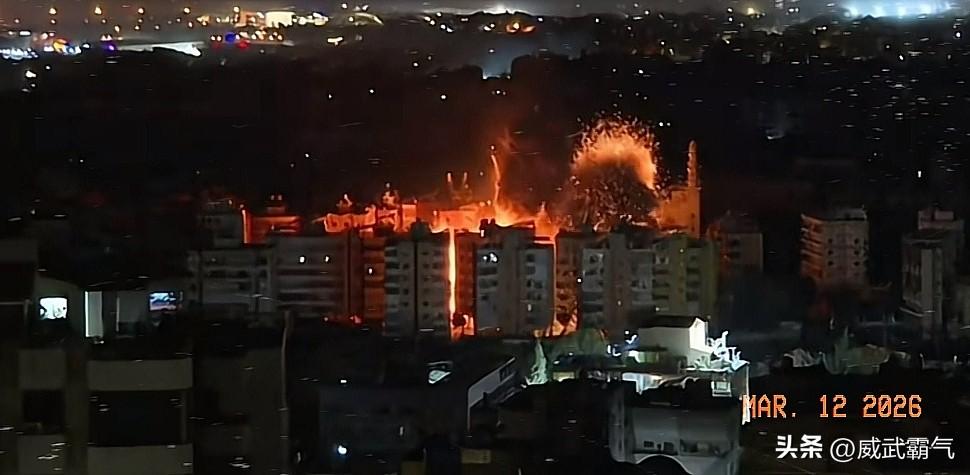 连续袭击时间超过五小时，以色列境内50多个目标遭到伊朗黎巴嫩真主党的联合重创！俄
