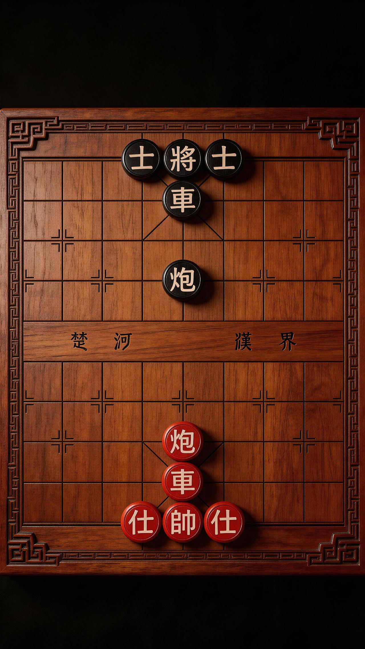 到底谁更有计划呢！象棋残局