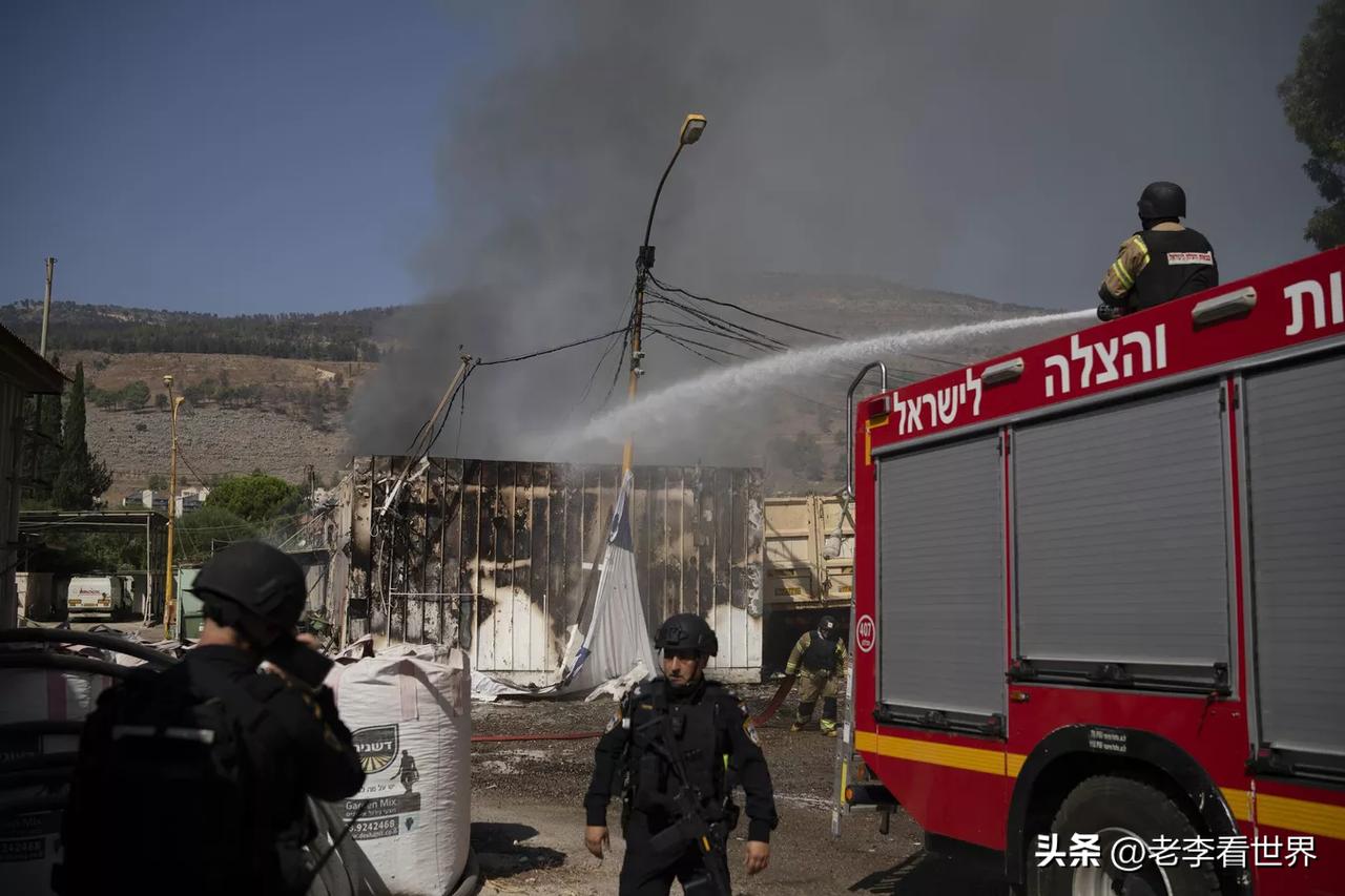 【以色列南部工业区遭袭后发生重大火灾】
特拉维夫时间2026年3月29日，以色列