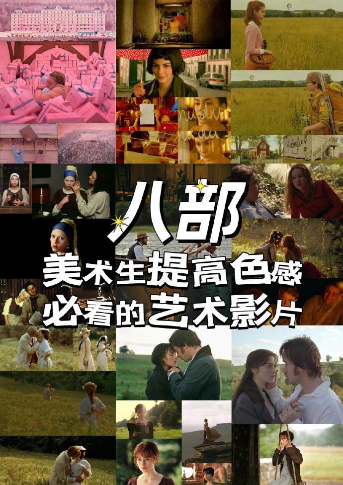 #电影[超话]# 强烈推荐美术生必看！提升审美的艺术类电影！ ​​​