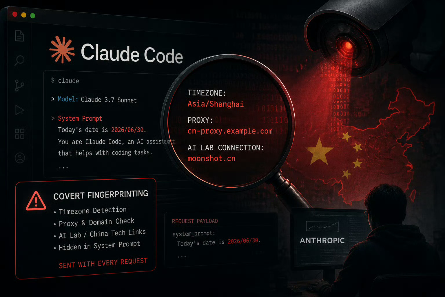 Claude偷偷给中国用户打水印暗戳戳搞小动作属实不体面。Claude Code