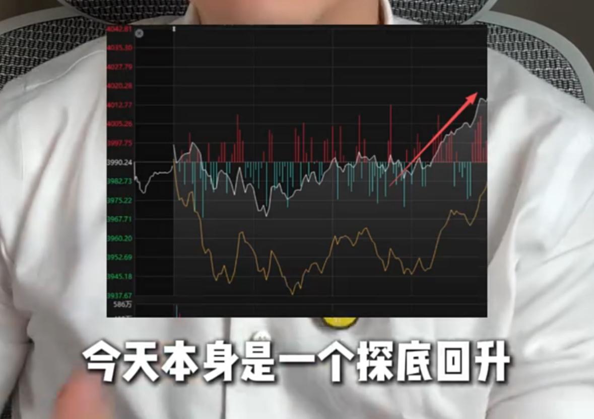 实在看不懂场内主力的操作，今天盘面原本走出探底回升的修复走势，反弹势头看着还算顺
