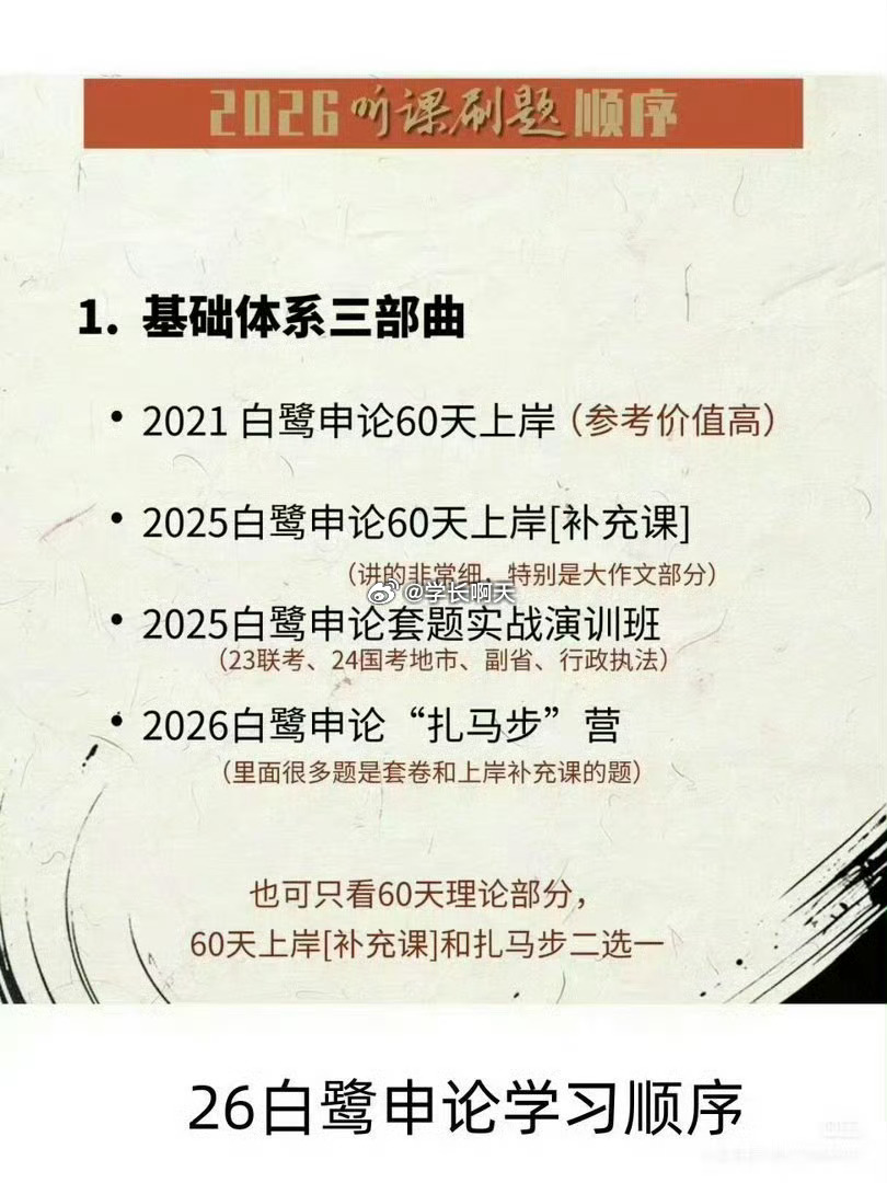白鹭小题＋袁东大作文27申论 提分必备的王炸组合 现在你们真的该开始继续学习啦 