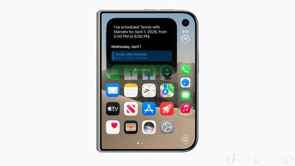 看了一点iPhone 18 Duo的视频。硬件实力并不出色，但苹果真正强的是交互