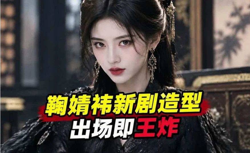 鞠婧祎新剧造型出场即王炸，恶女大女主靠气场不用露