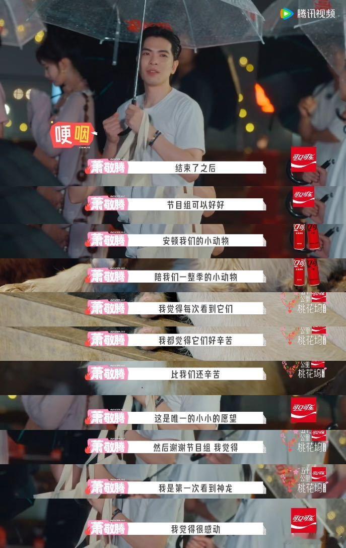桃花坞隐藏共情大师萧敬腾 看似安静寡言，实则心思最细腻，所有温柔和善意都藏在不声