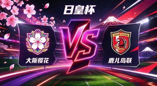 日皇杯 大阪樱花 vs 鹿儿岛联大阪樱花的取向，是「以流转牵动全局，以耐心酝酿优
