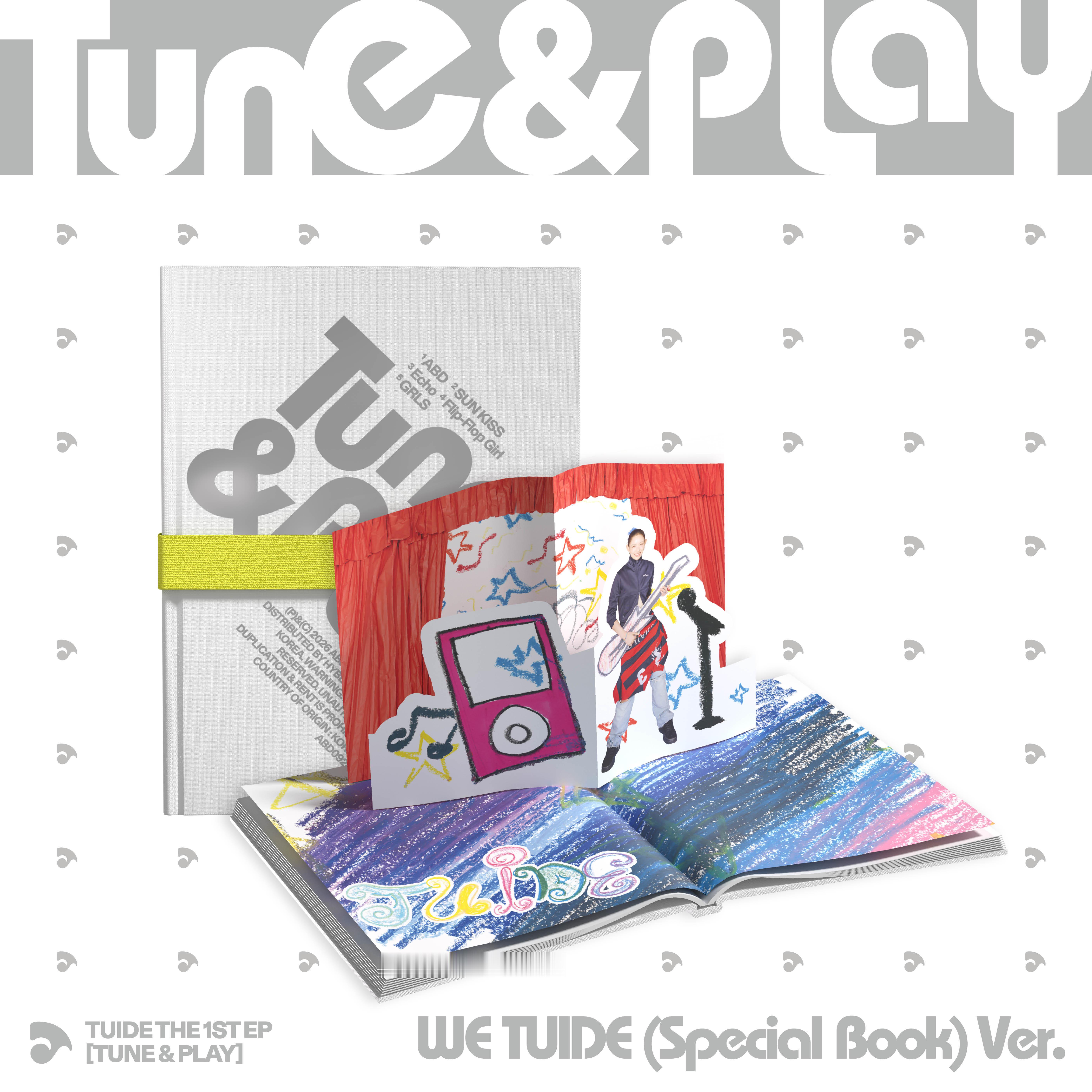HYBE新女团TUIDE 迷你一辑 [TUNE & PLAY] 2026.08.