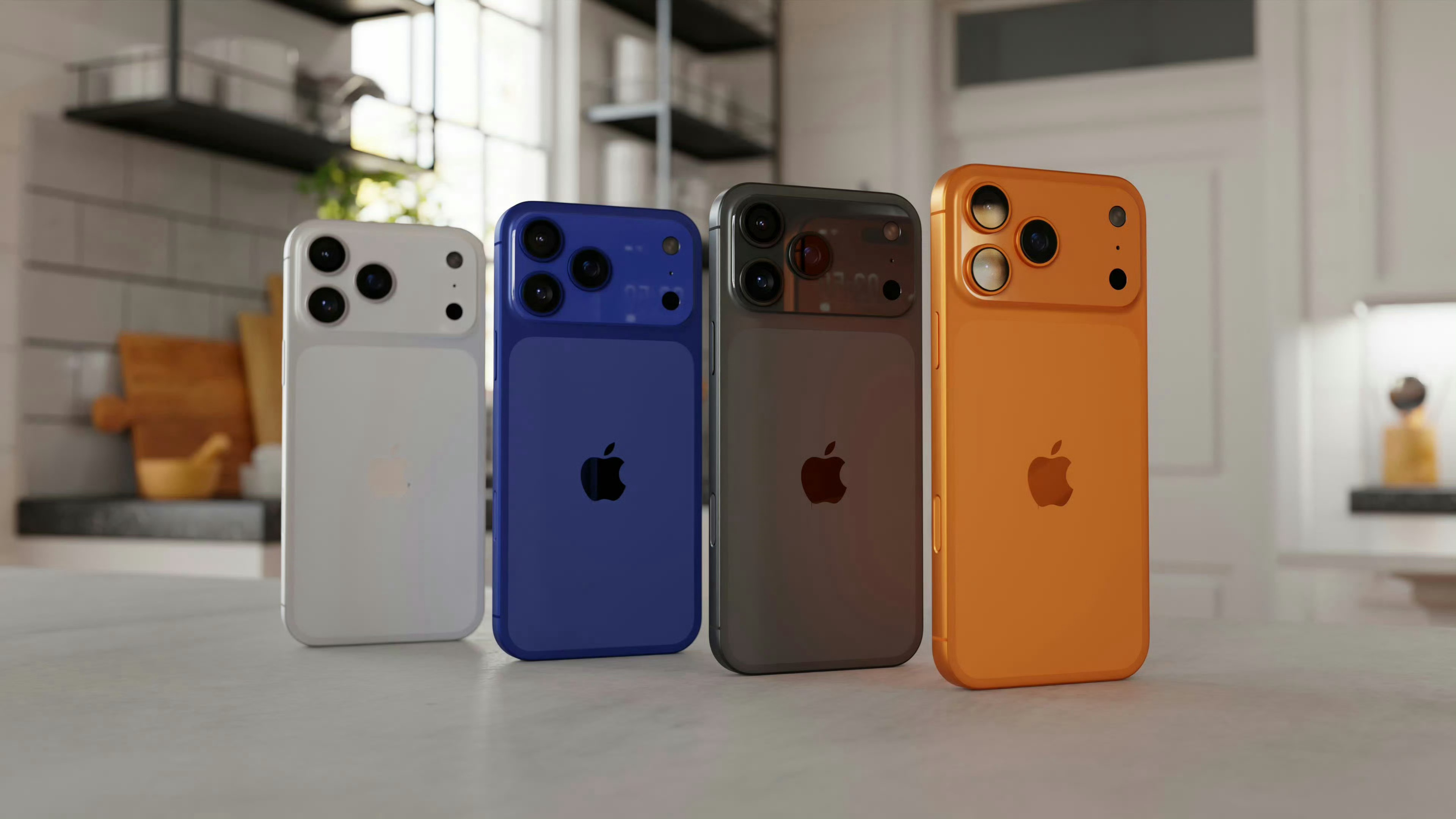 iPhone17Pro橙色机模曝光说句真心话，大家觉得这个橙色好不好看？ ​​​