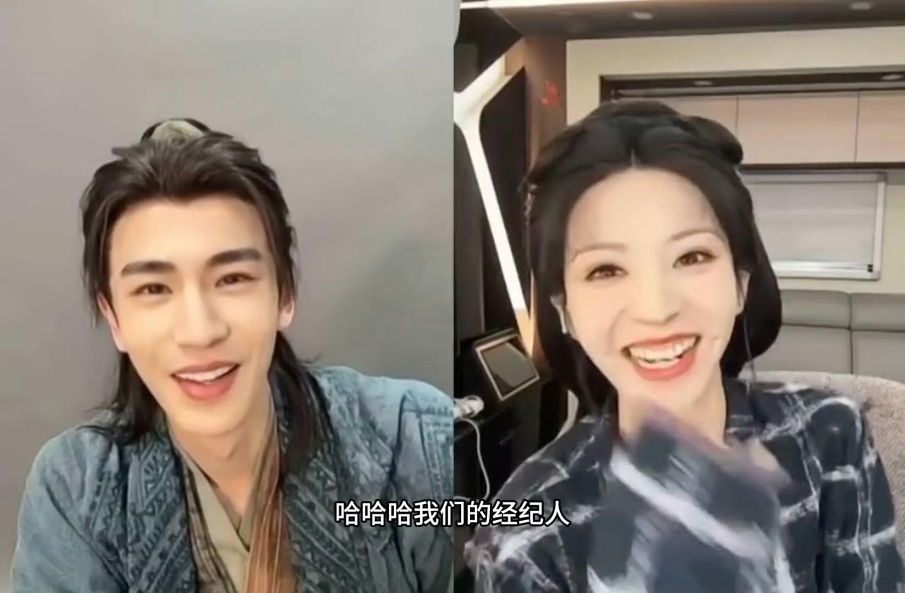 家人们，这瓜保熟！

《逐玉》开播直播现场，

田曦薇突然憋笑说出：我们挺有缘分