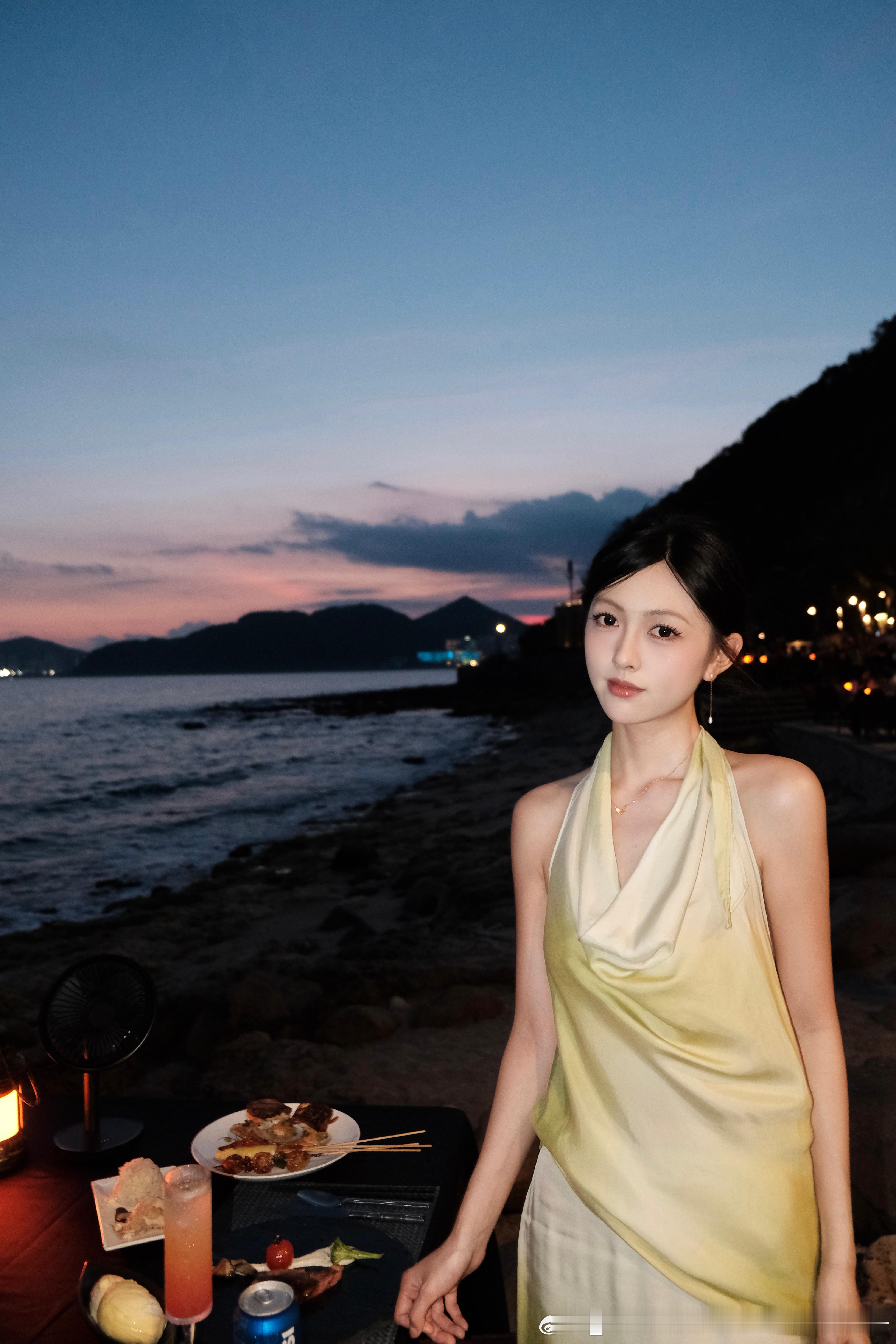 听海浪声和心跳的契合 ​​​