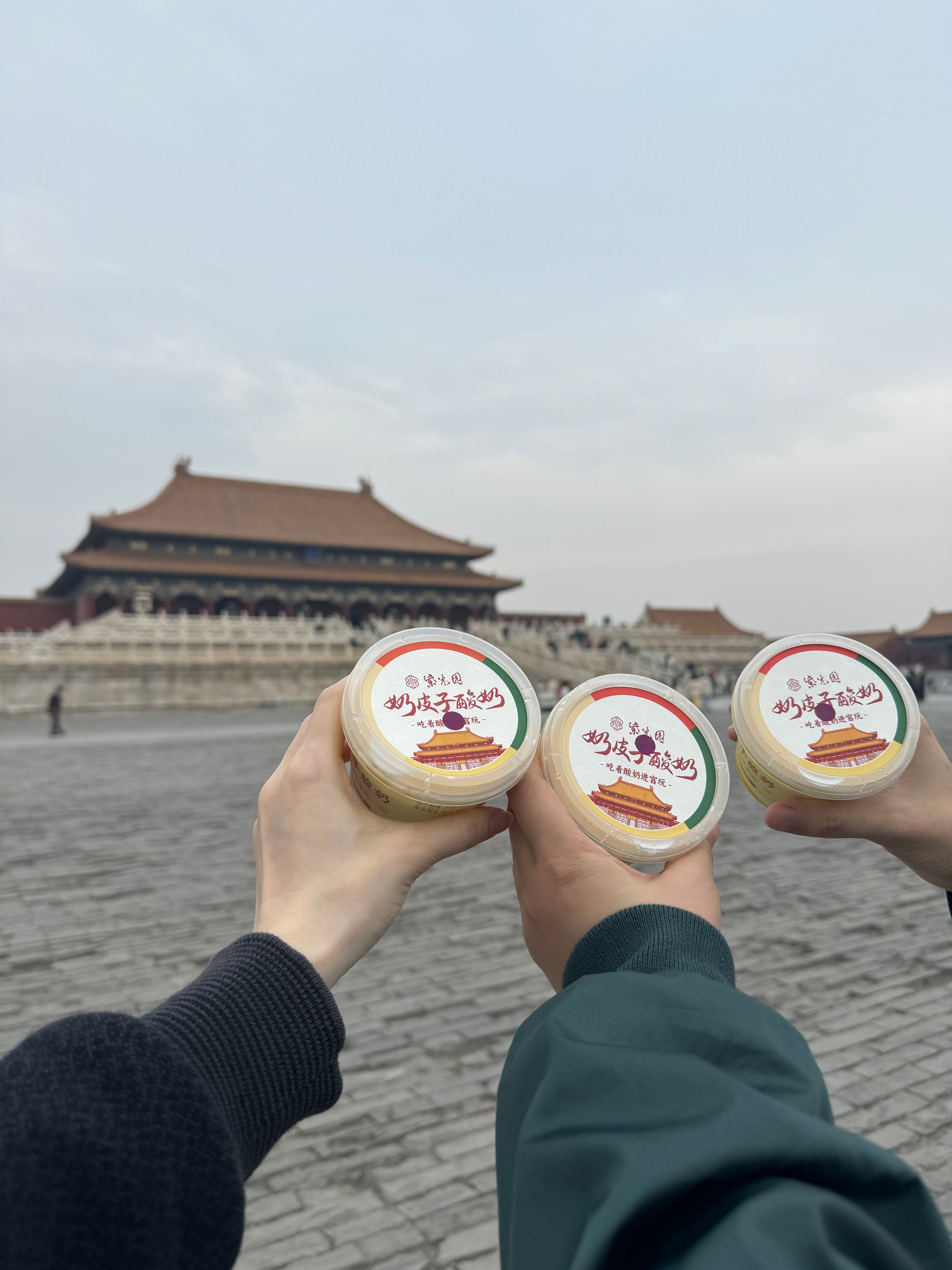 一日之内仿佛经历了四季的天气眼前的风景也是这个时候来北京人不算太多就这样慢慢地再