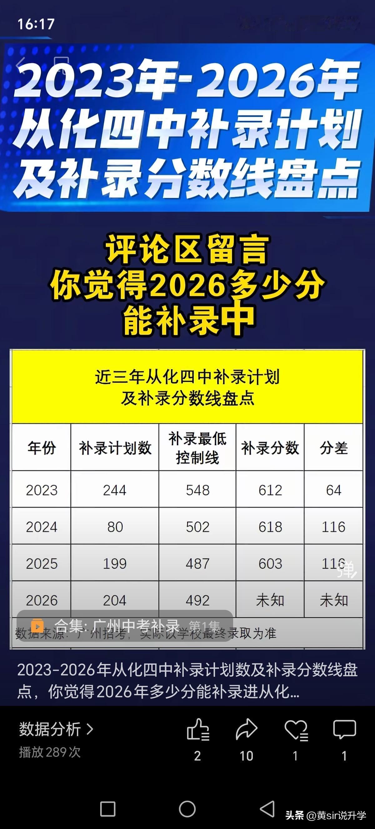 今天是7月26日，广州中考补录填报志愿，今天下午18：00，补录系统关闭，距离补