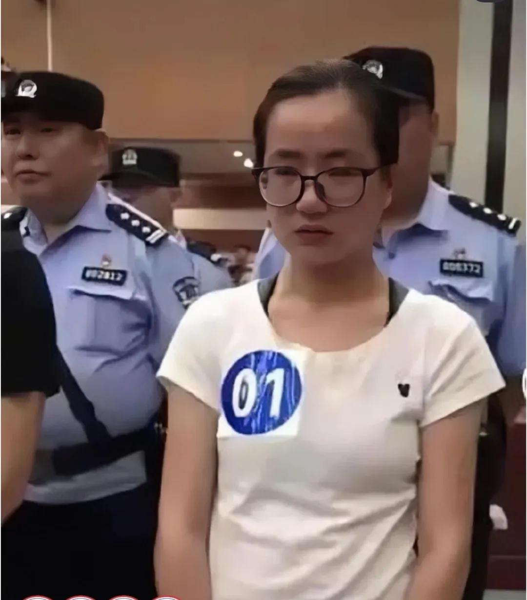 2019年，站在法庭上的杨春燕，穿着短袖，戴着眼镜看起来斯斯文文，然而令人没有想