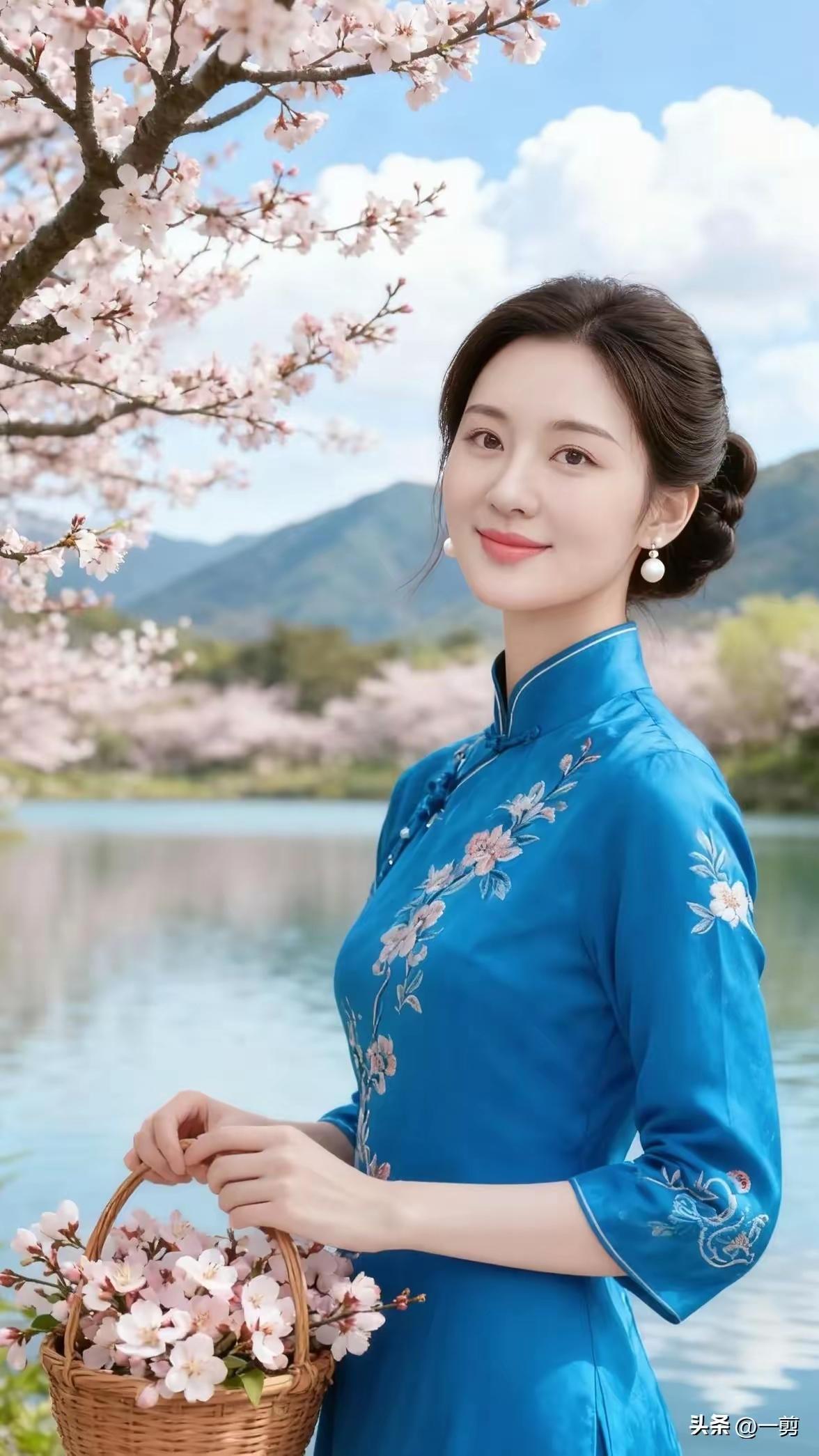 天净沙·春光
晴光芳草萋萋，
娇莺绿柳藏枝，
倚槛凝眸望里。
鸥飞掠水，
衔鱼恰