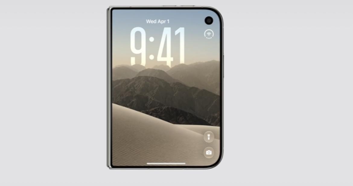 折叠屏 iPhone 命名为：iPhone Duo
内屏没有挖孔，而是屏下镜头，