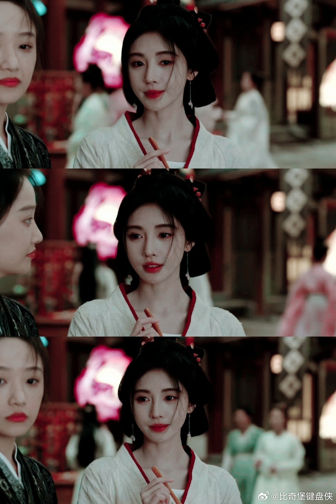 这样带感的鞠婧祎优酷有两个 为花间令打call🥰也狠狠期待月鳞绮纪🤤鞠婧祎两