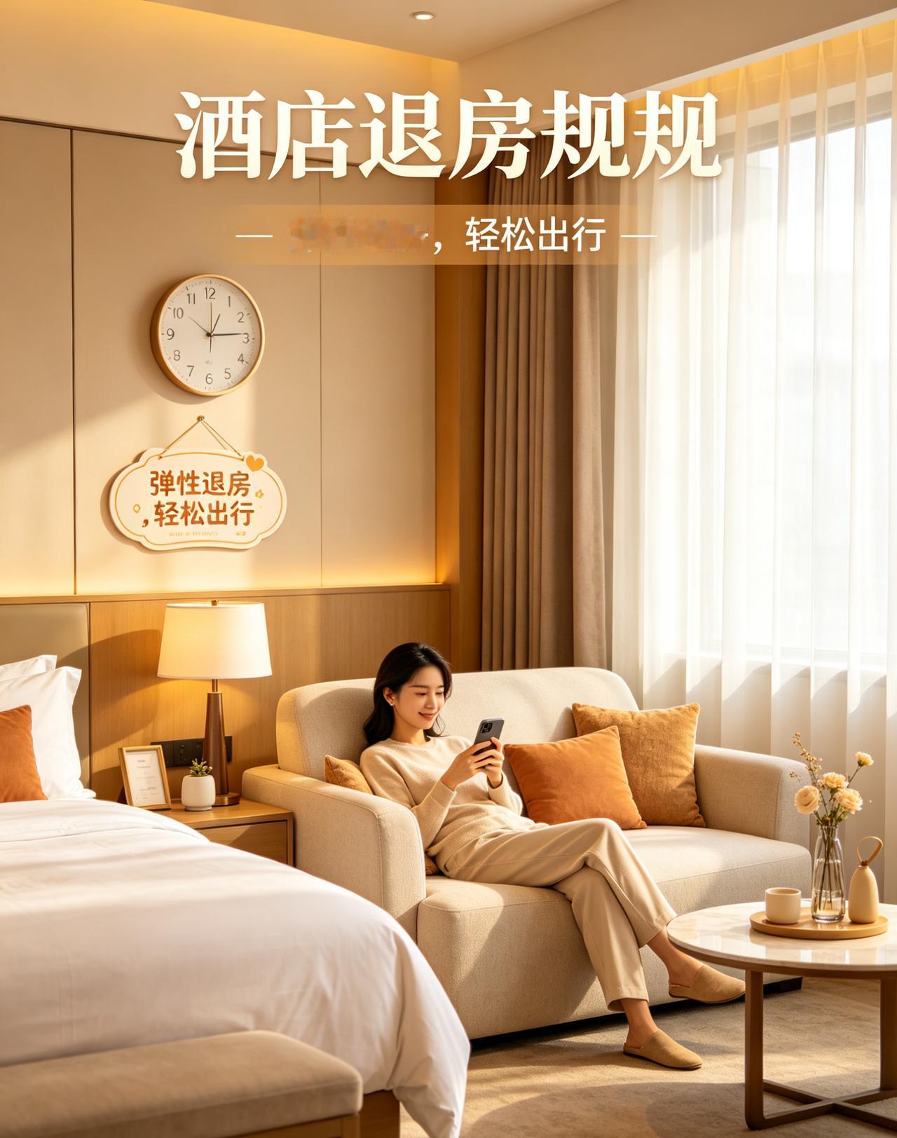 告别12点退房！
多地酒店出新规则，
旅客这下不用匆忙赶时间！
 
住酒店的人应
