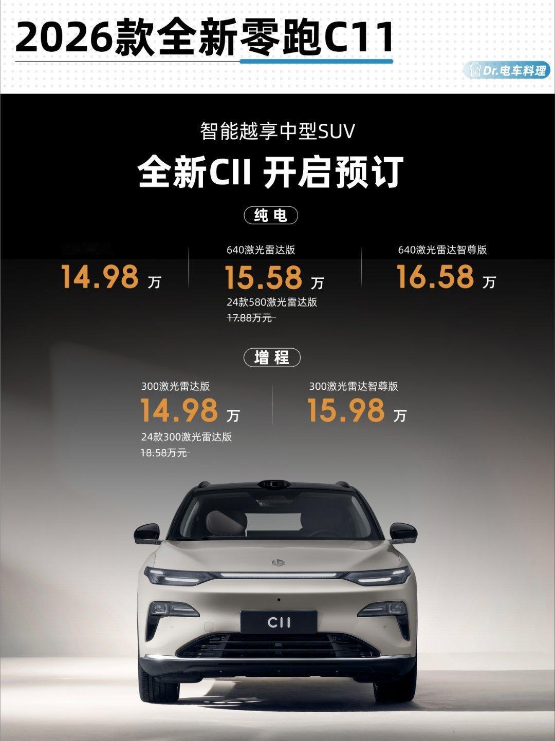 全新零跑C11，这个价格香吗大v聊车零跑全新c11不用纠结直接买 ​​​