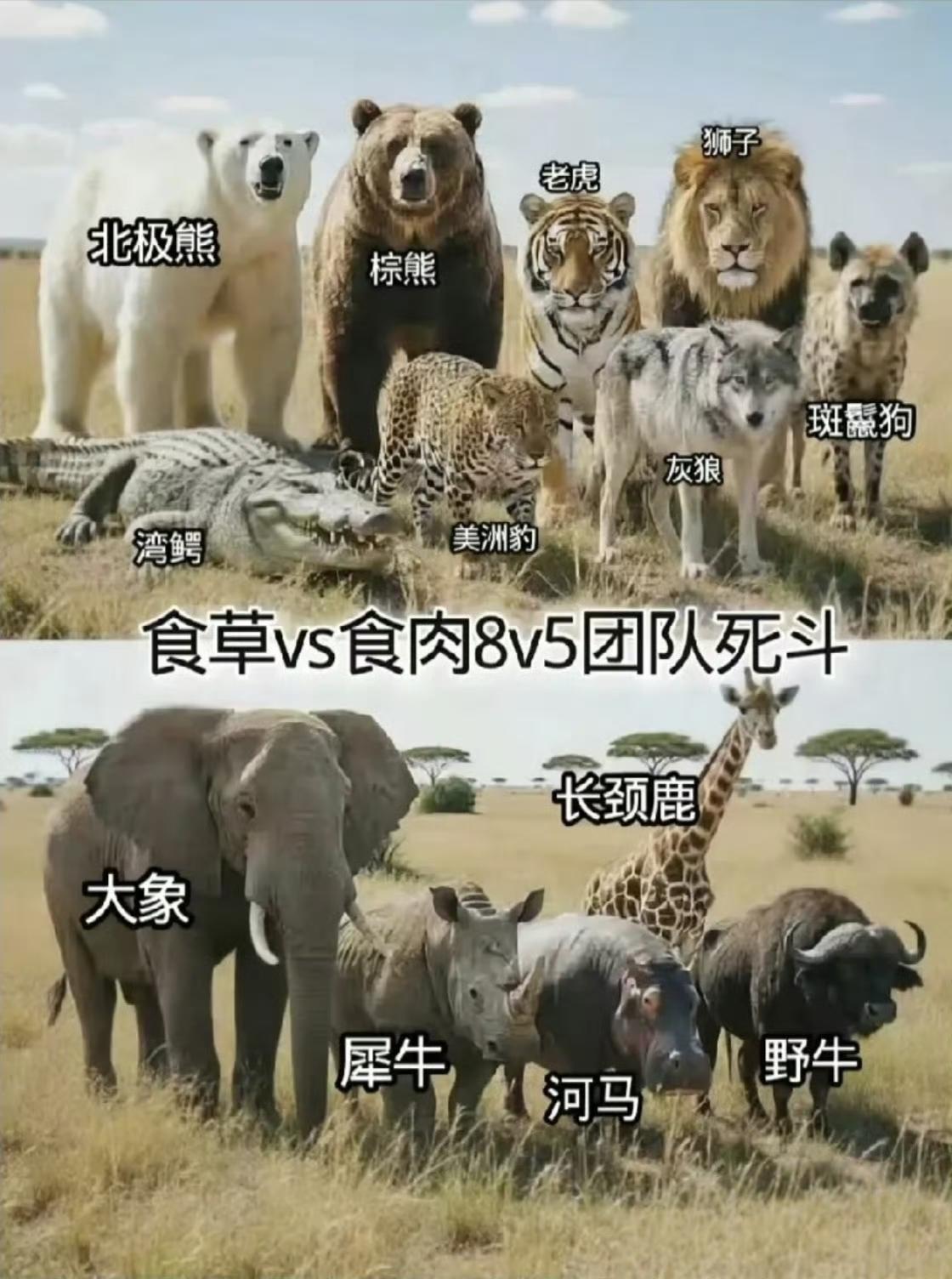 吃肉的还真就未必能打过吃素的。 ​​​