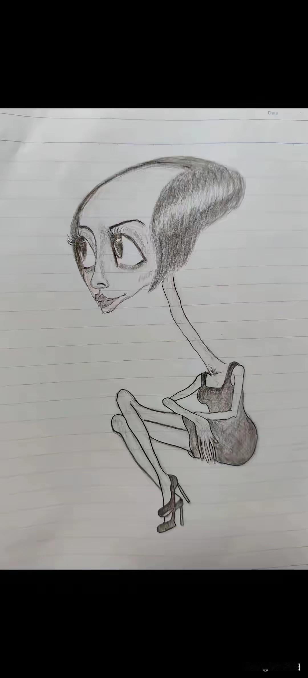 不敢多看，有点心里不适。