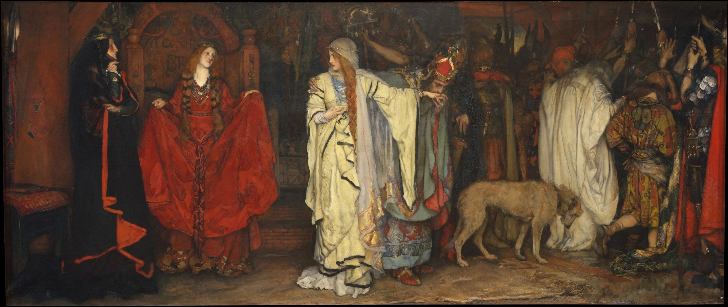#大都会博物馆[超话]# 美国画家埃德温·奥斯汀·阿贝(Edwin Austin