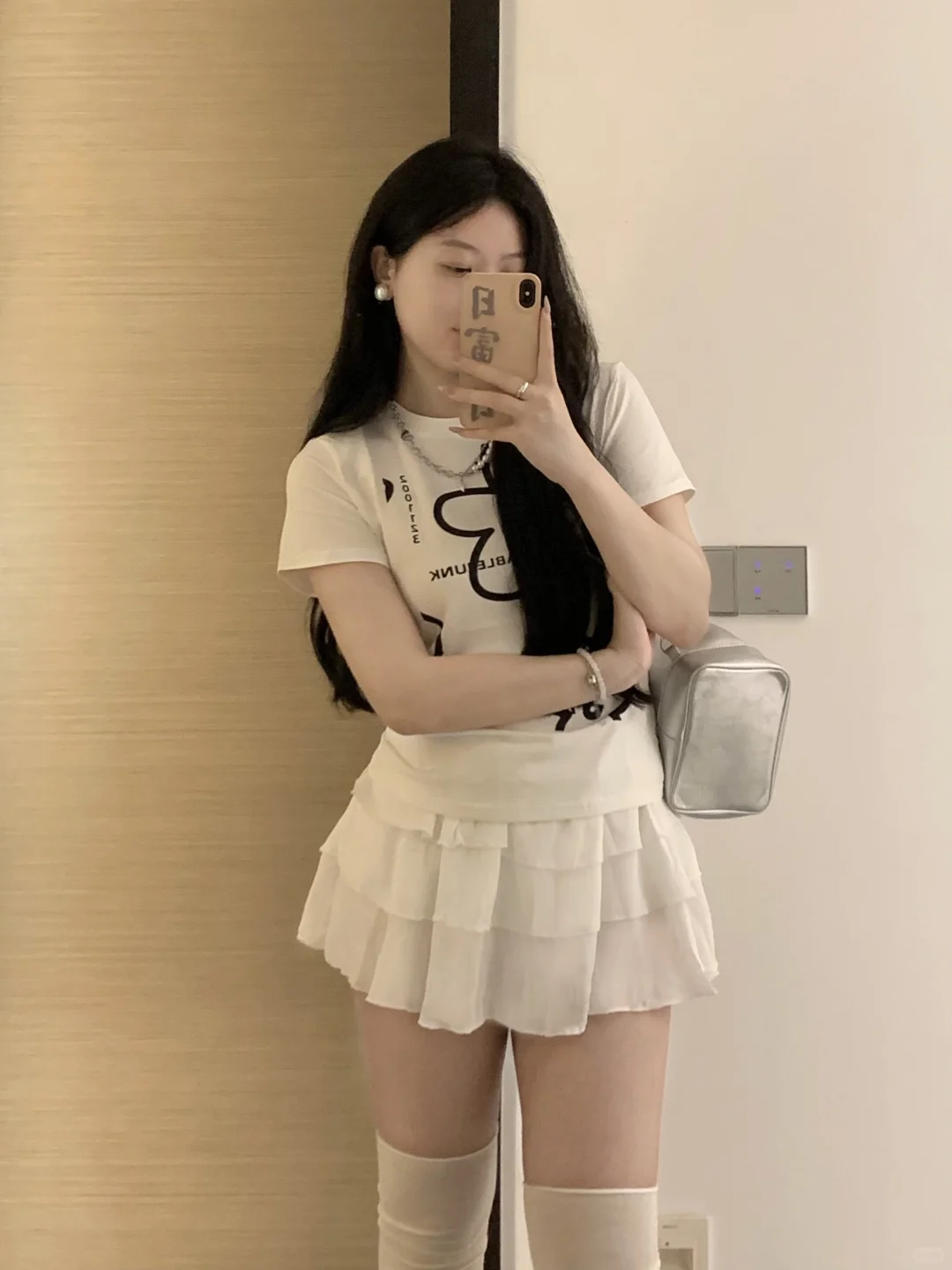 165/120 微胖穿搭 正肩小上衣我好爱！