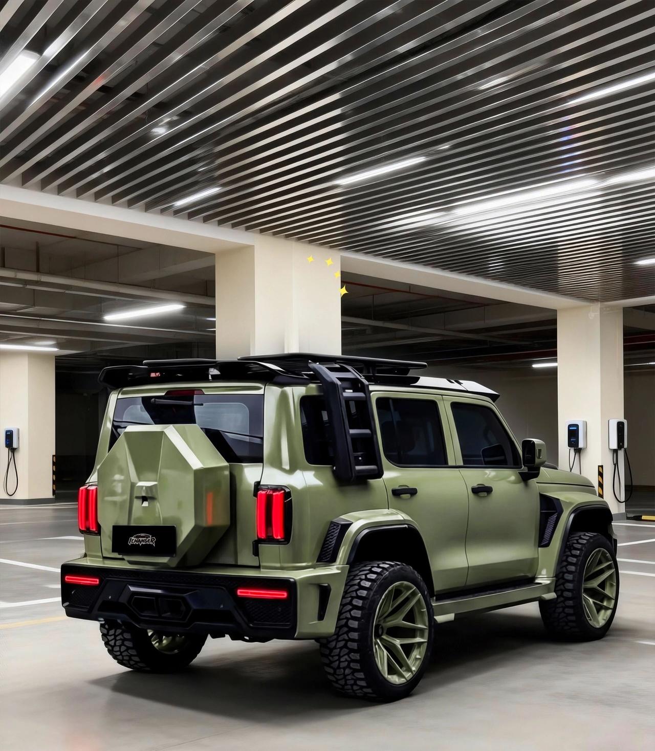 坦克300：谁说硬派越野，不能又帅又值？有人说它是“男人的减速带”，我更觉得，它