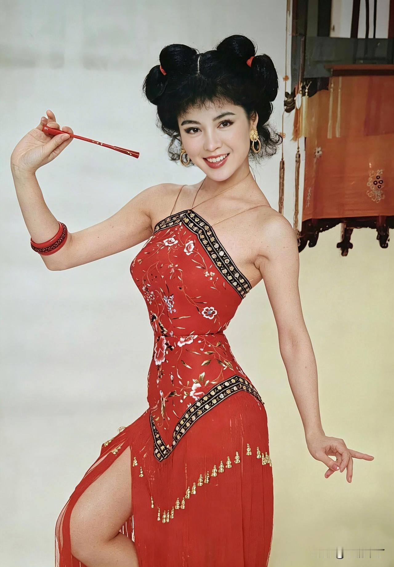 分享一组老挂机美女，除了陈红，其他的我都叫不出名字，你们能认识几个呢？