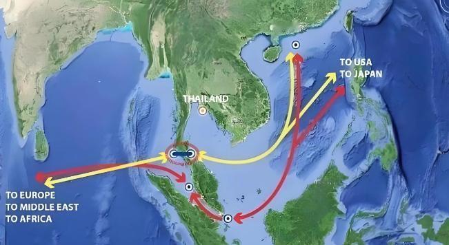 马六甲困局被釜底抽薪：柬泰两国接连拍板，为中国开了两条新路
 
一场原定5月8日