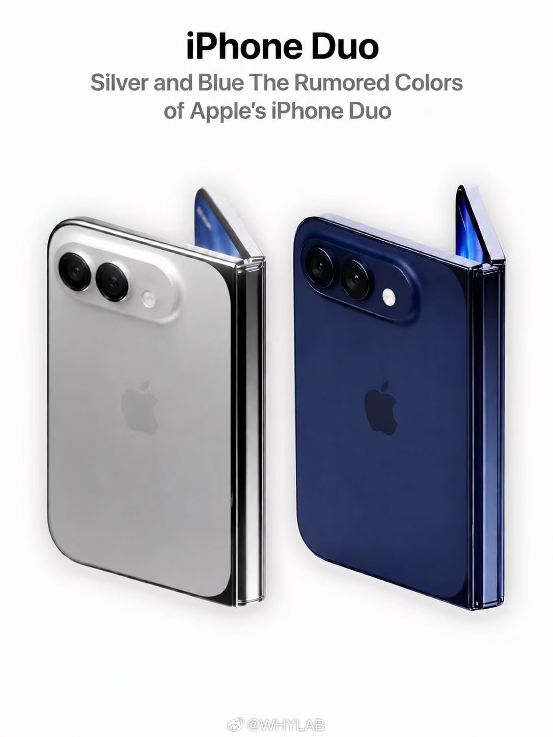 苹果首款折叠屏可能命名 iPhone Duo，让我想起了 Surface Duo