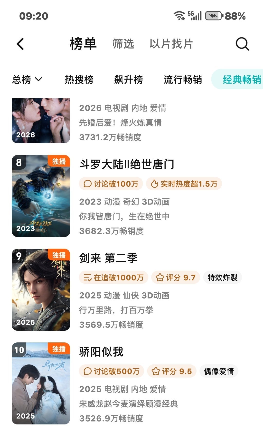 剧集骄阳似我前10我们来了