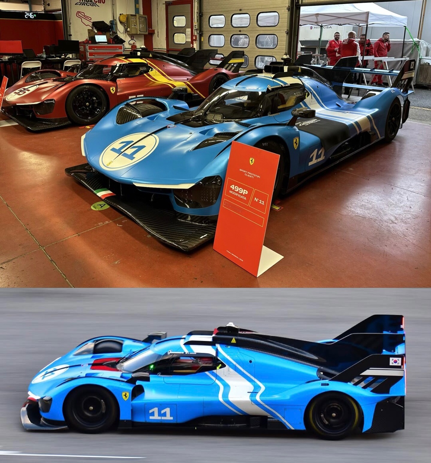 穆杰罗赛道的2025法拉利挑战赛总决赛期间，4台全新499P M亮相，交付量达到