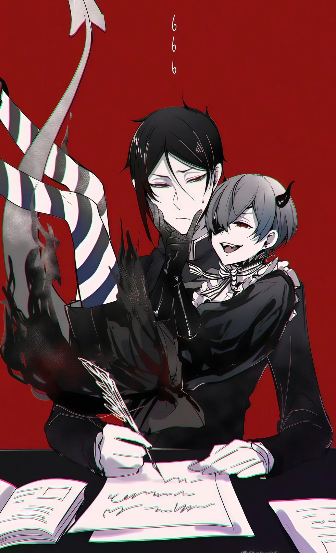 wallpaper ♠️ 绝美的黑执事壁纸你一定会喜欢！次元整活好有意思黑执事壁