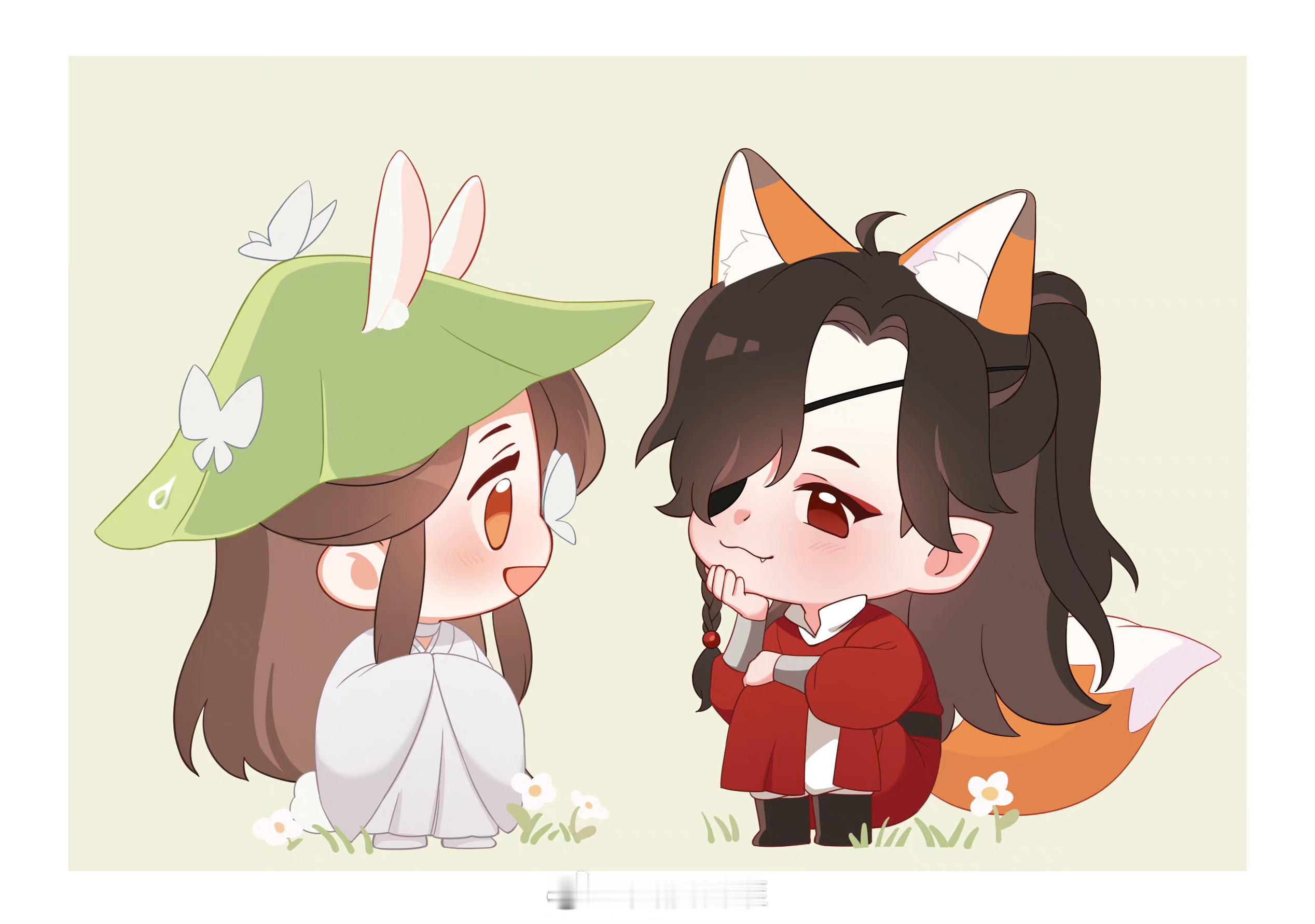 #天官赐福##花怜# 花花一脸痴汉样[doge]眼里除了怜怜啥也装不下cr:__