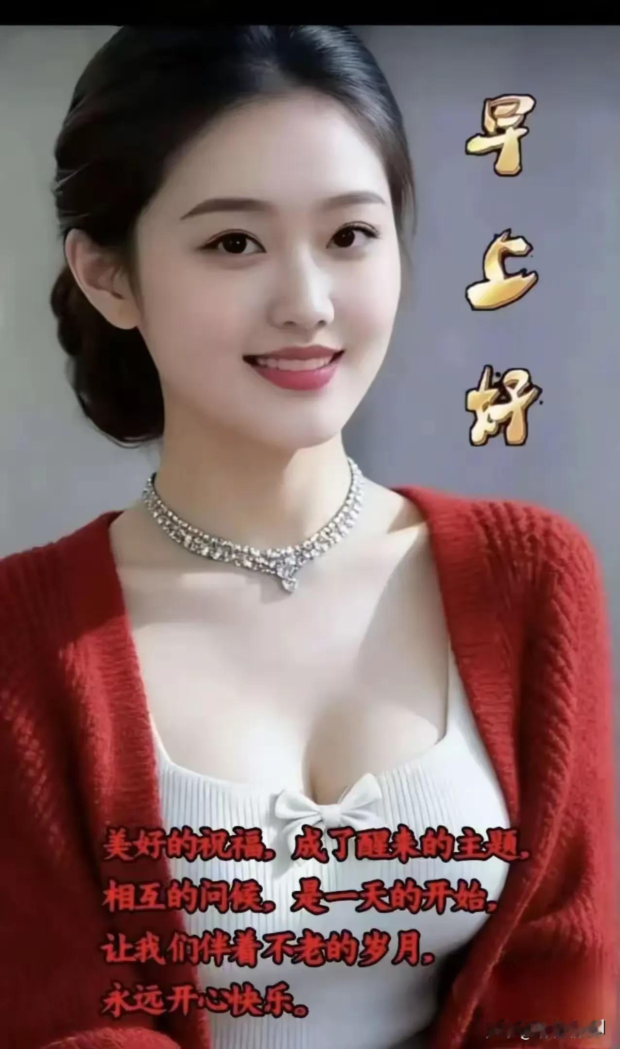 《采桑子·晨感相逢》

奇峰揽尽风光好，
胜景山藏。
挚友难忘，
一片温情驻寸肠