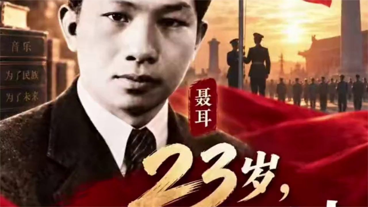23岁聂耳，写下民族最强音 46秒你听过无数次国歌，