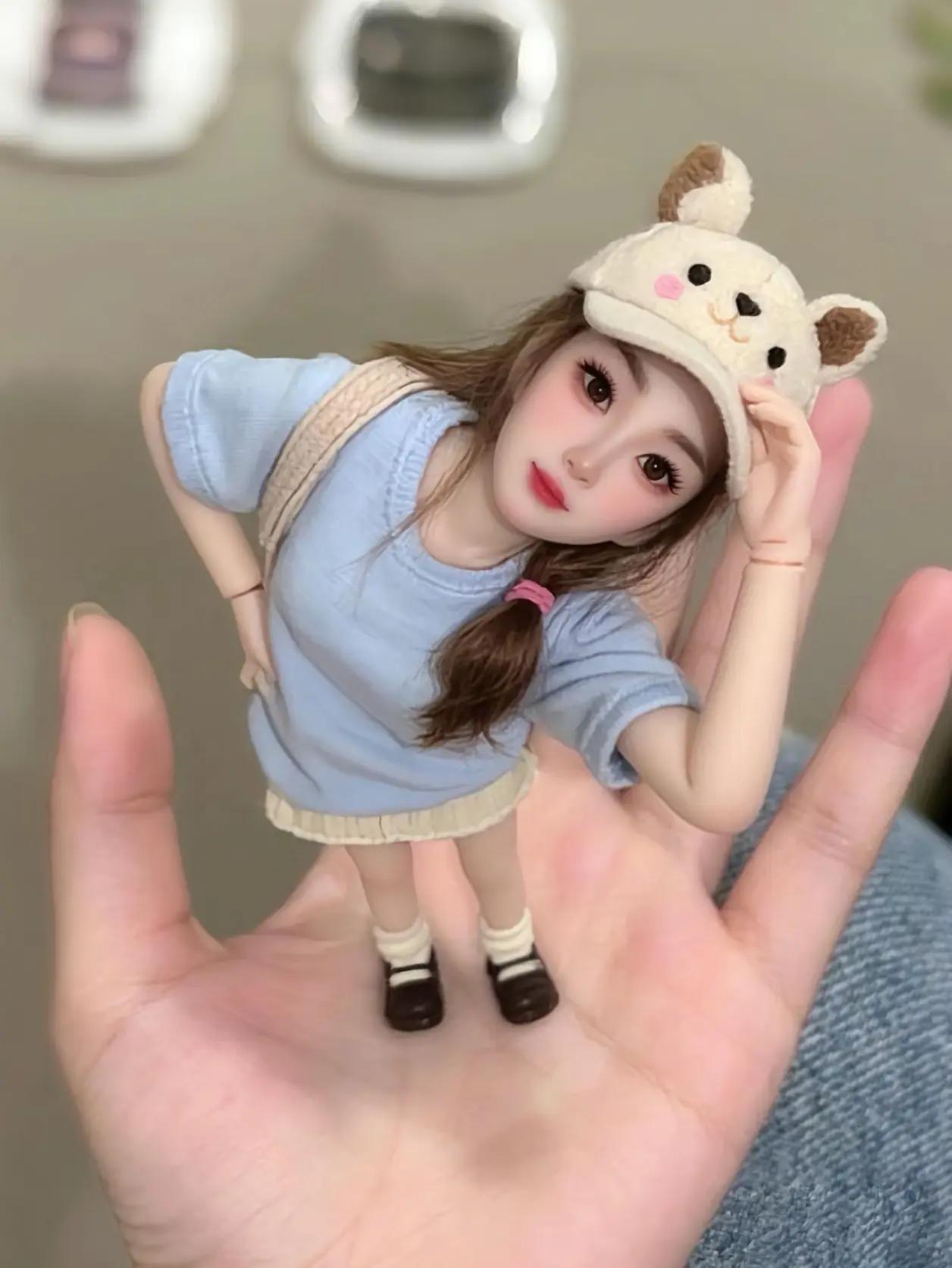 手办模型 也太可爱了吧 ai视频生成 手办 动漫少女