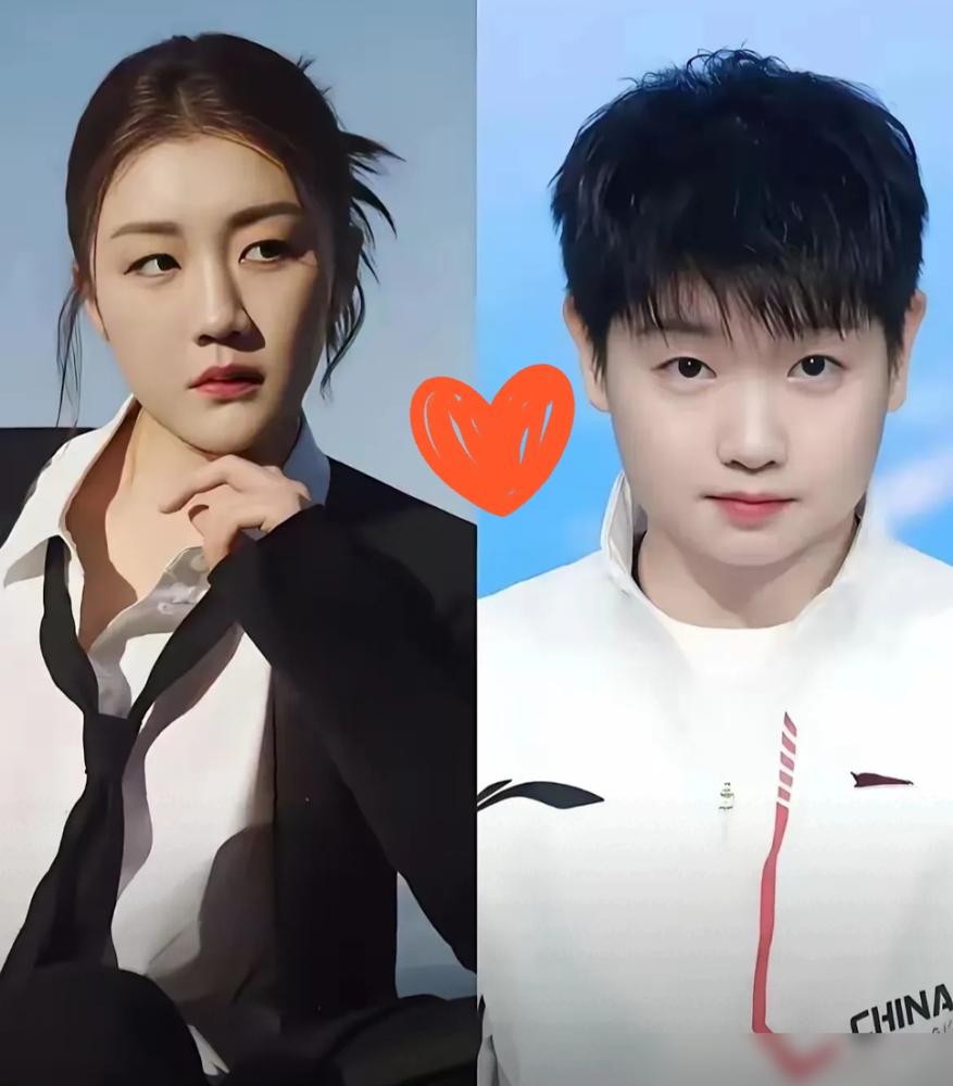 今天我问我老公， 是娶陈梦好还是孙颖莎好， 我老公大声对我说，当然娶 陈梦好！
