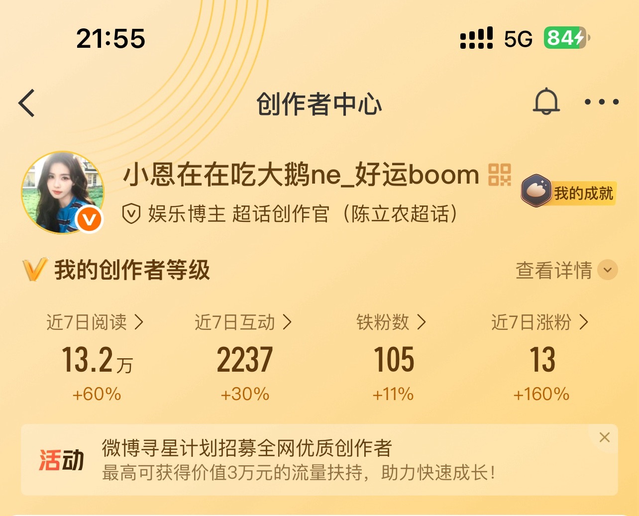 晚上好 动动