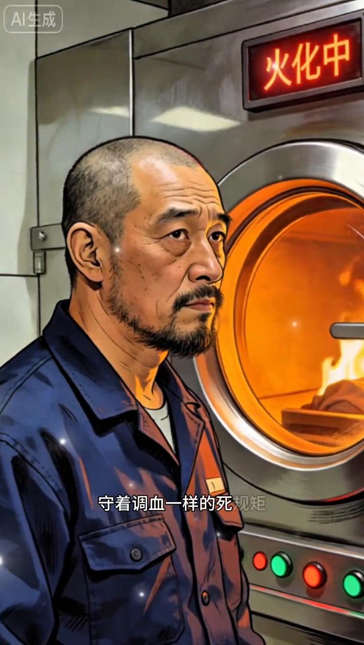 火化炉里女尸复活了。
火葬场干了15年的老员工守着调血一样的死规矩，推尸进炉绝对