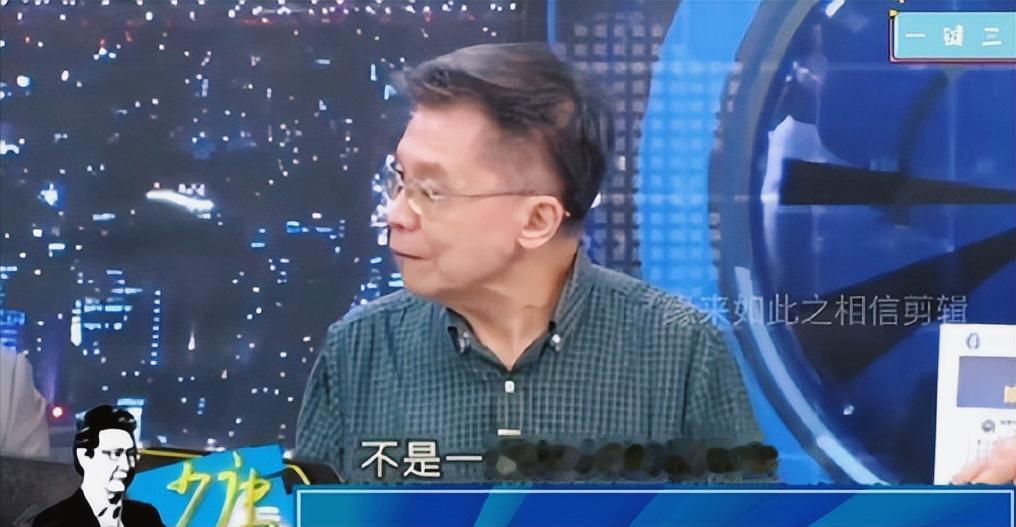敢说会说！6月12日，台湾名嘴沈富雄在"少康战情室"当着民进党发言人吴铮的面说：