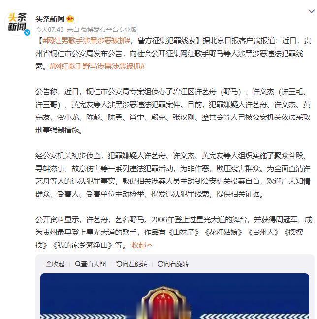 #网红男歌手涉黑涉恶被抓#  你觉得“网红”一词是褒义还是贬义，或是中性词 个人