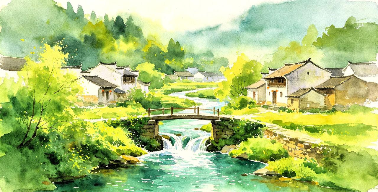 【原创作品】
 七律•春溪闲行
       文/张和平
小桥横卧碧波流，曲水萦