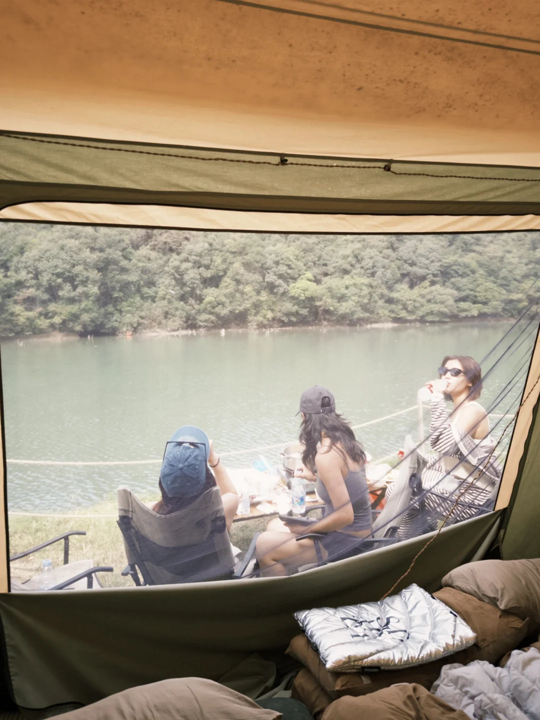 深圳开车1.5h｜惠州这个河谷营地🏕️太棒啦！