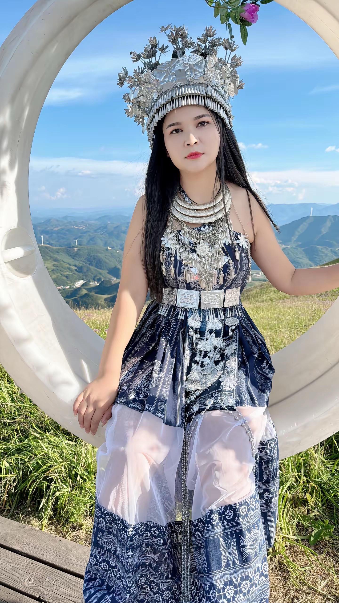 山里姑娘 民族风穿搭